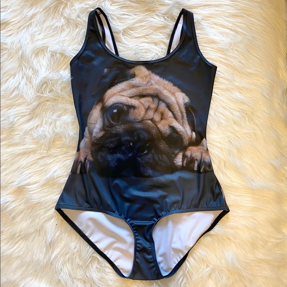 BlackMilk Clothing Pug One-Piece Swimsuit